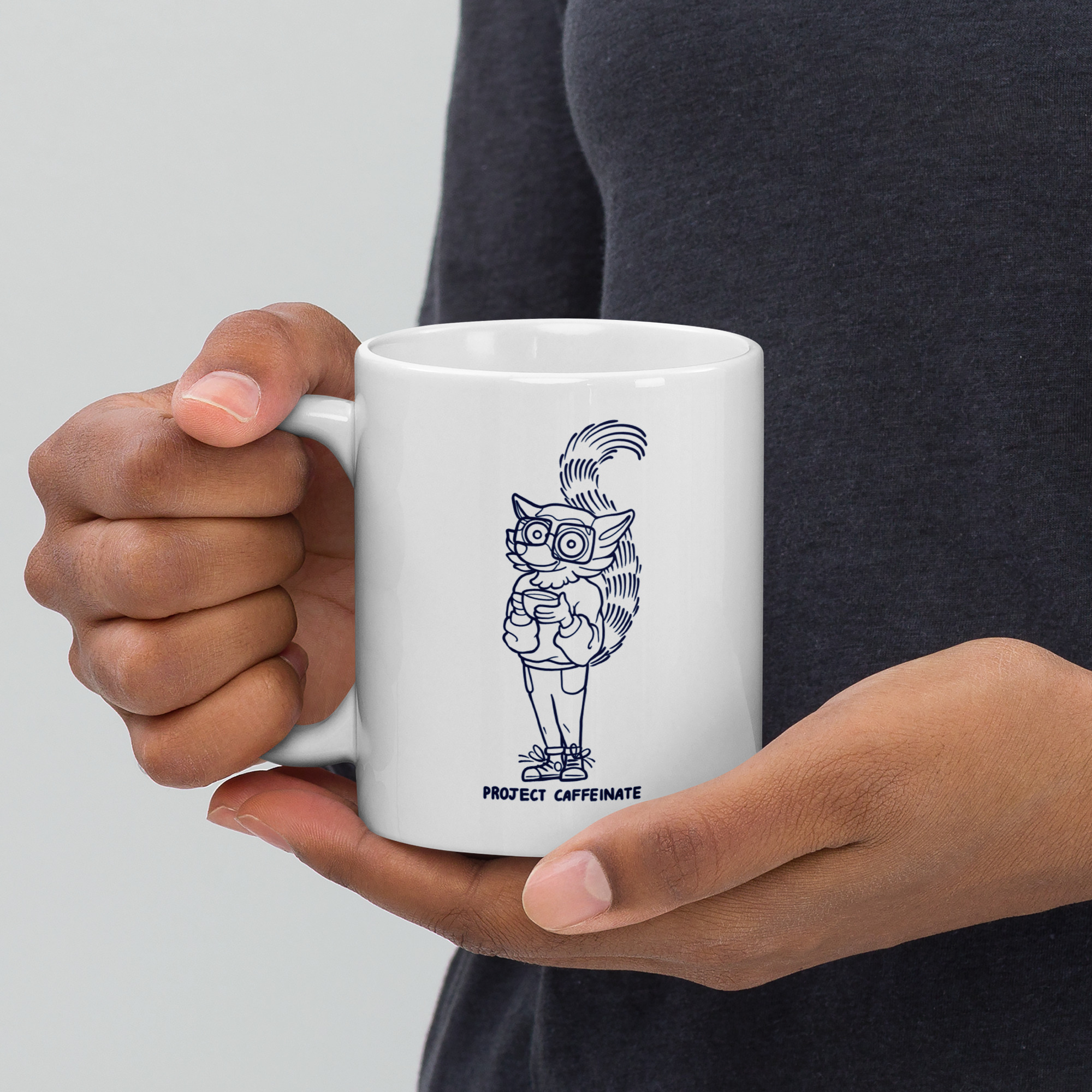 Dr. Watson White Glossy Coffee Mug - Image 2